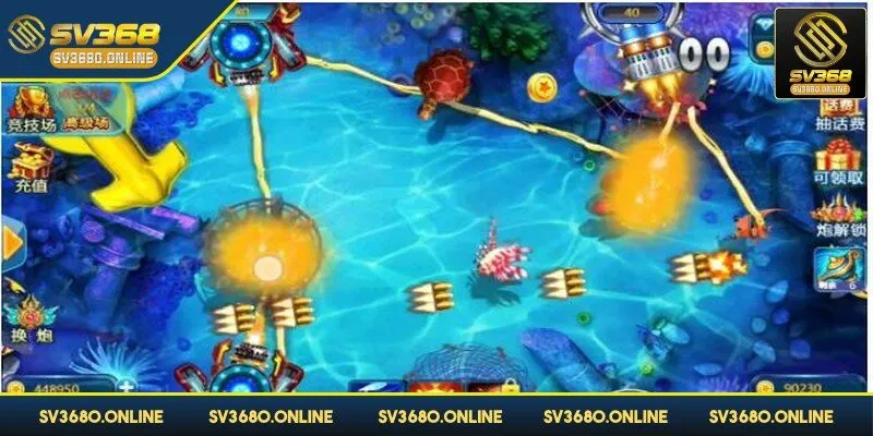 Bắn cá tài lộc - Cơ hội rinh tiền thưởng cực đơn giản 4 Ưu tiên vũ khí tối tân để săn boss lớn