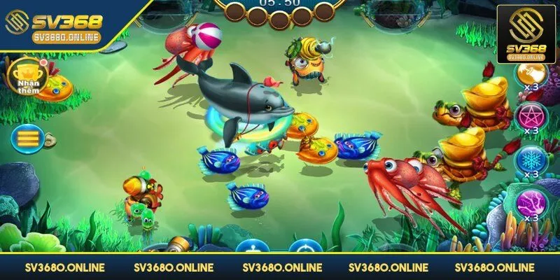 Bắn cá tài lộc - Cơ hội rinh tiền thưởng cực đơn giản 3 Số lượng boss vô cùng ấn tượng