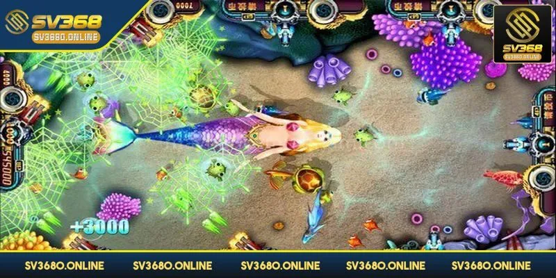 Bắn cá tiên cá - Khám phá cuộc phiêu lưu lý thú tại SV368 3 Bắn vào tường sẽ khiến đạn dội ngược lại chú cá