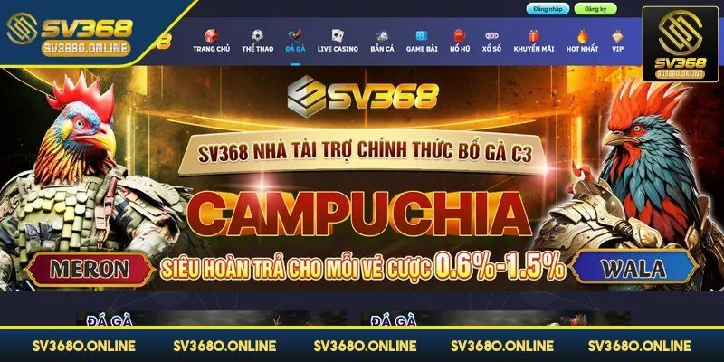 Đá gà cựa dao - Những màn so tài đỉnh cao tại SV368 2 Đá gà cựa dao một bộ môn vô cùng hấp dẫn