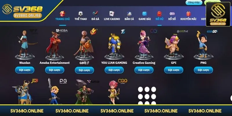 Bạn cần truy cập vào SV368 chính thống