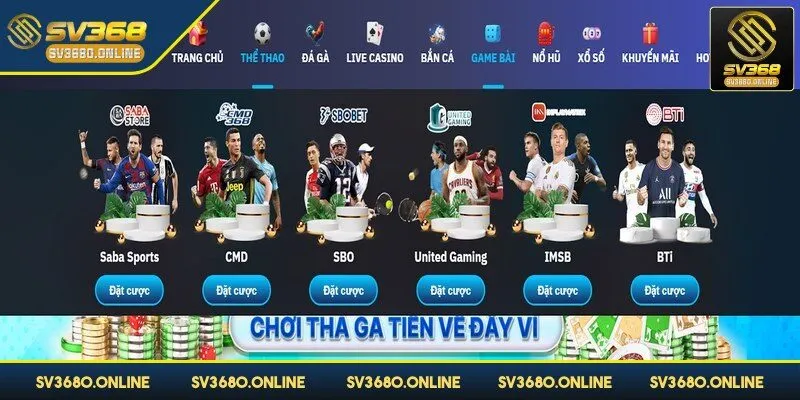 Chuyên mục thể thao SV368 cung cấp nguồn thông tin dồi dào