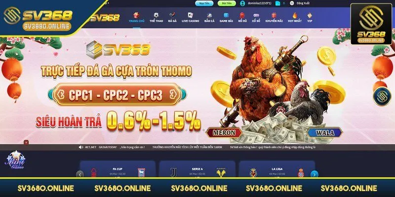 Thương hiệu SV368 xứng tầm để lựa chọn tham gia ngay 1 SV368 mang tới các dịch vụ giải trí hot hit