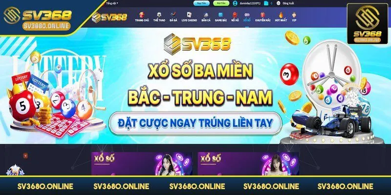 Xổ số cung cấp nhiều sảnh giải trí sôi động